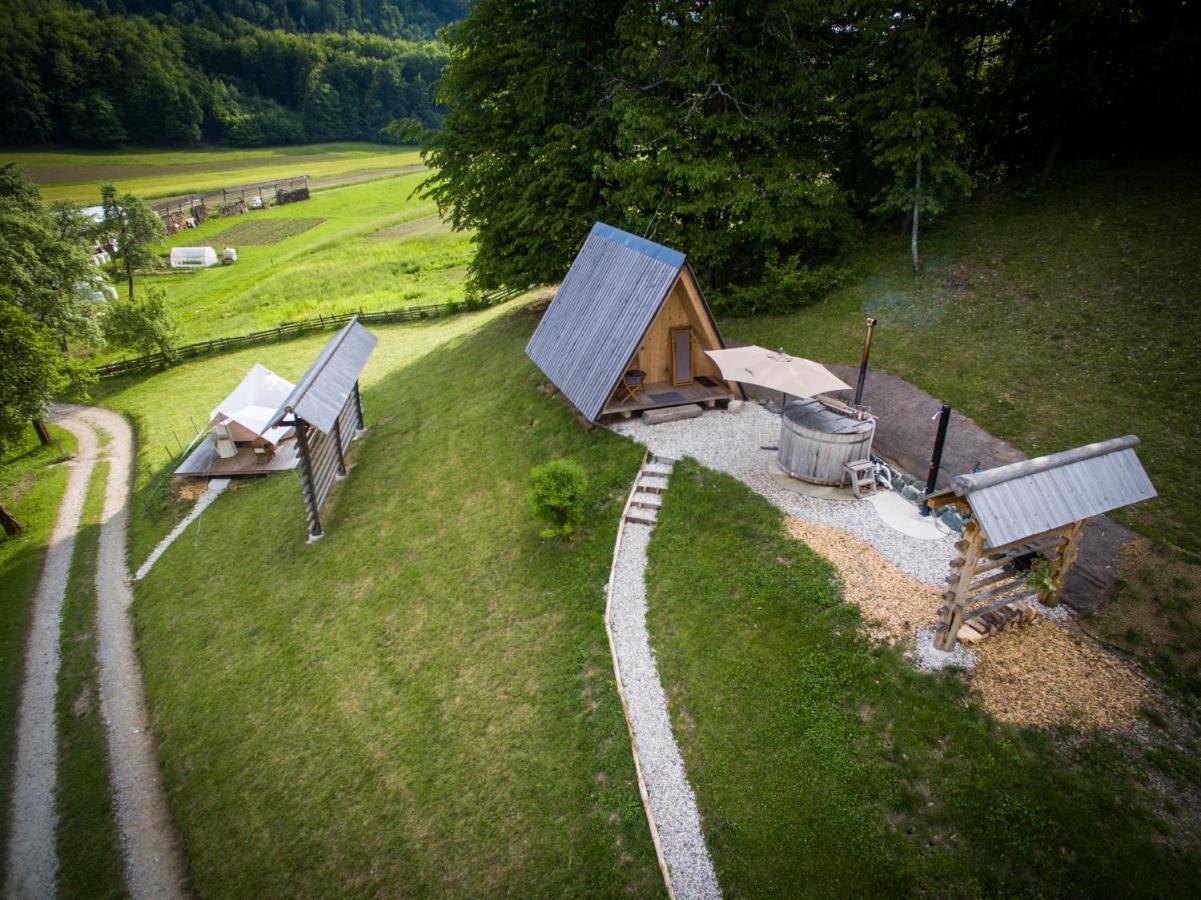 Vila Puzman Farm Glamping Radovljica Exteriér fotografie