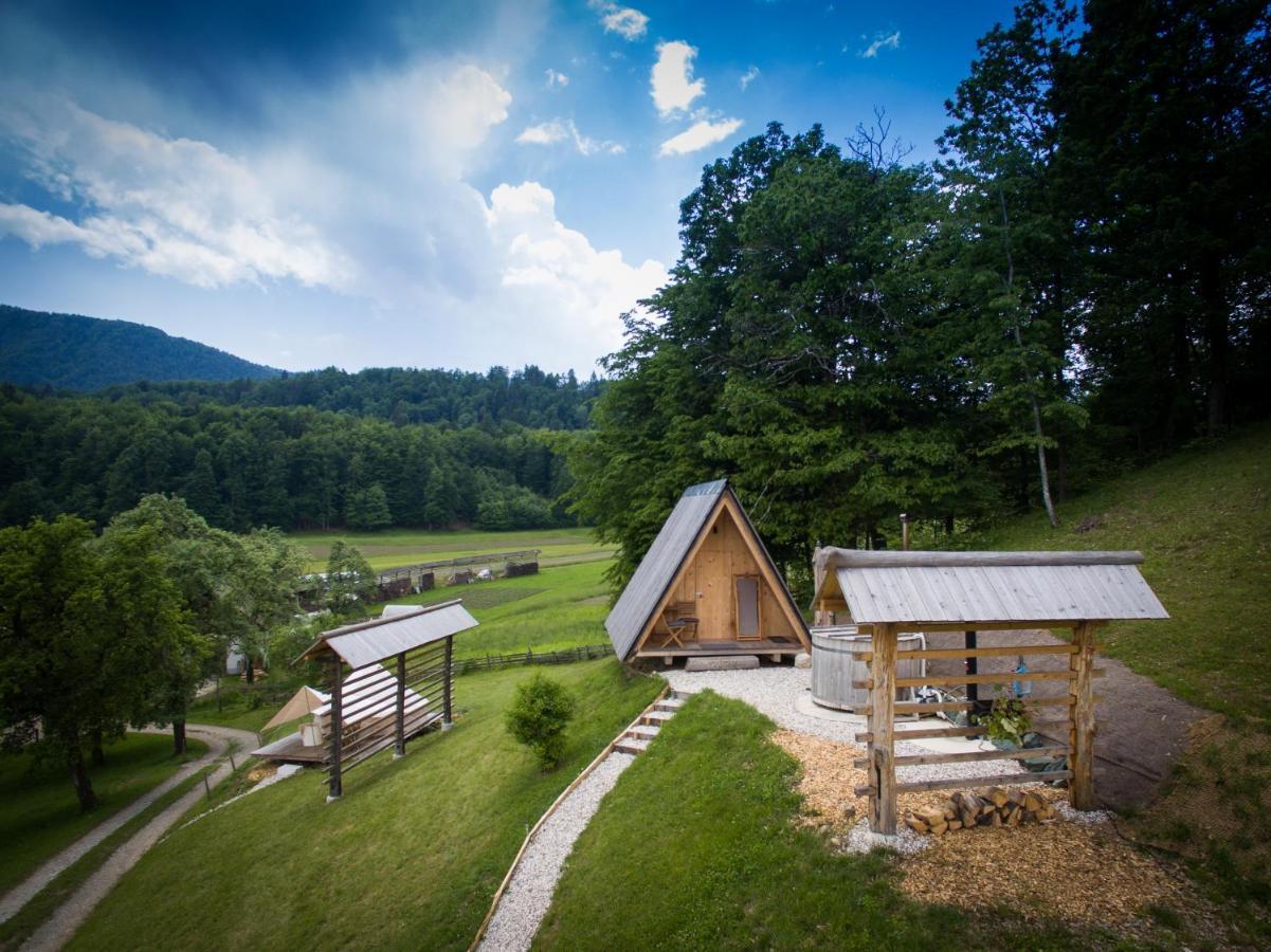 Vila Puzman Farm Glamping Radovljica Exteriér fotografie