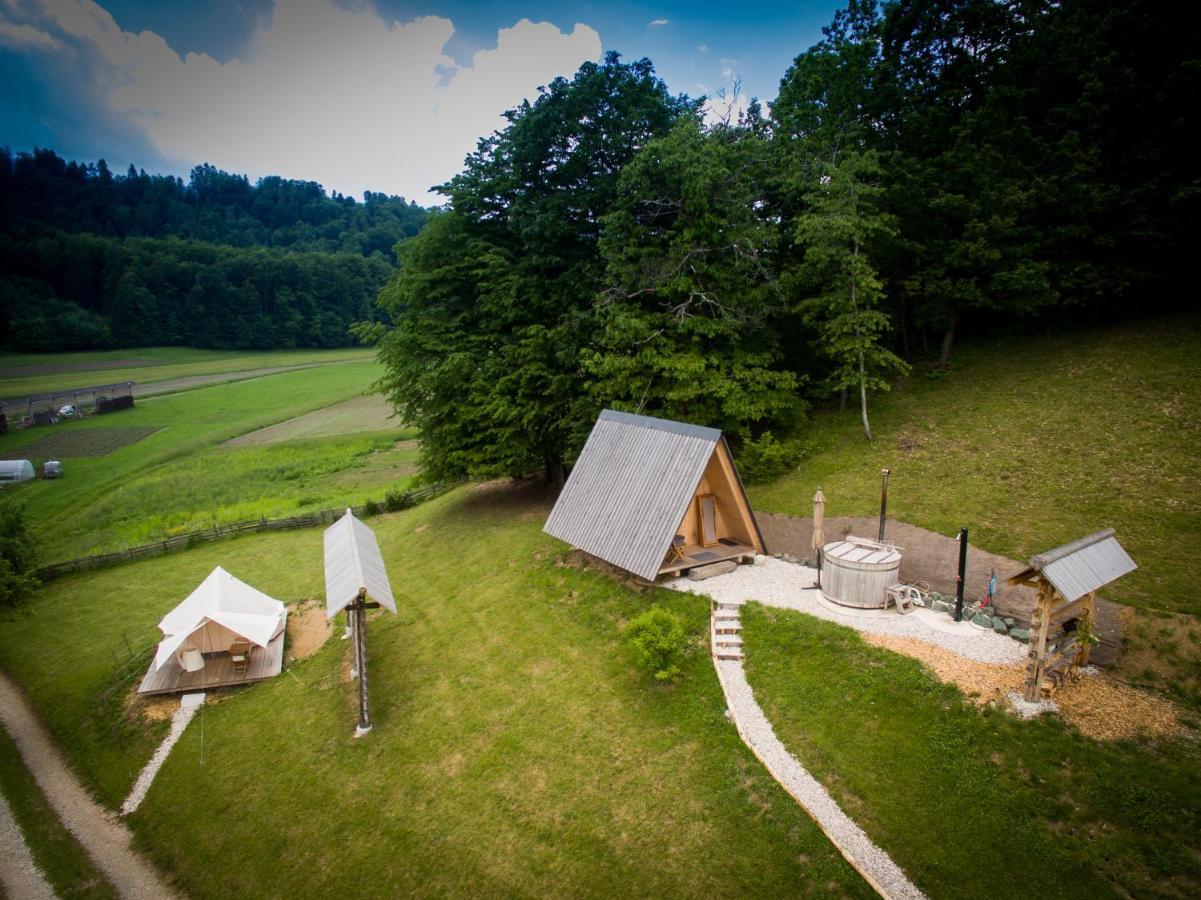 Vila Puzman Farm Glamping Radovljica Exteriér fotografie