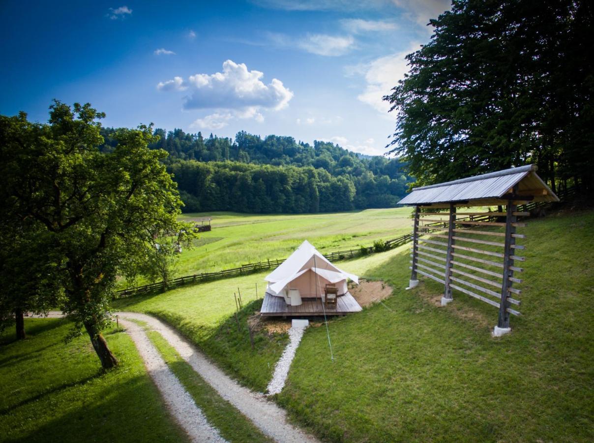 Vila Puzman Farm Glamping Radovljica Exteriér fotografie