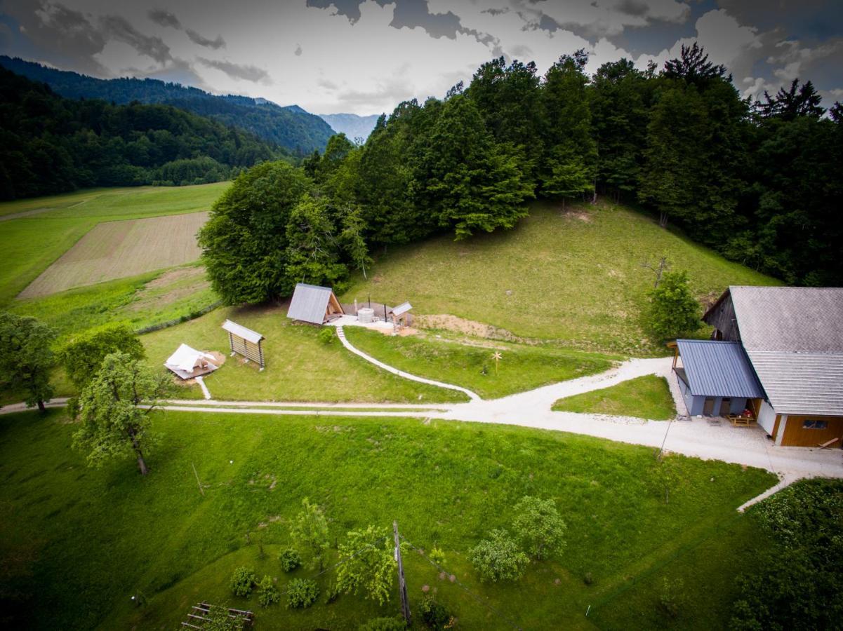 Vila Puzman Farm Glamping Radovljica Exteriér fotografie