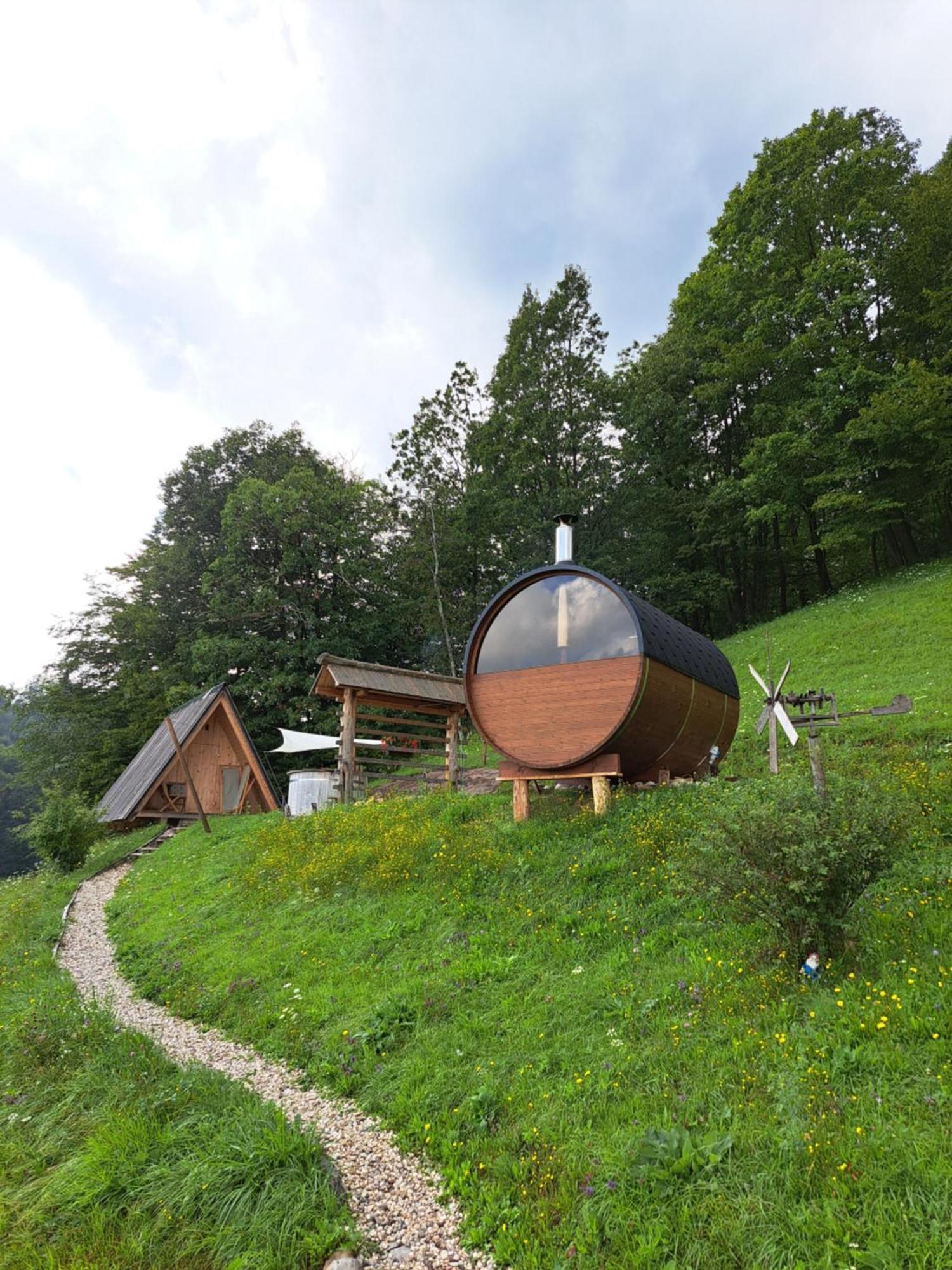 Vila Puzman Farm Glamping Radovljica Exteriér fotografie
