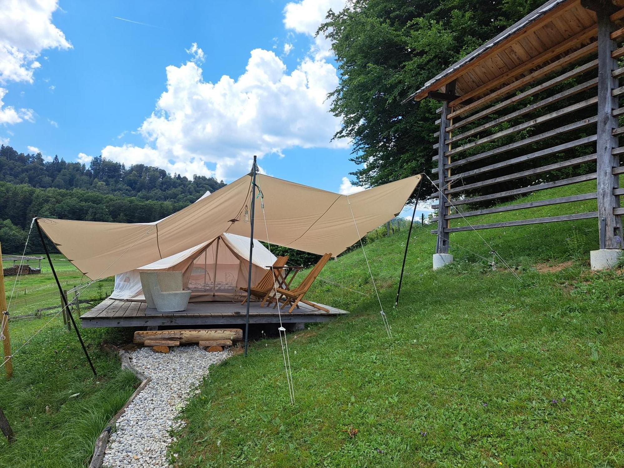 Vila Puzman Farm Glamping Radovljica Exteriér fotografie