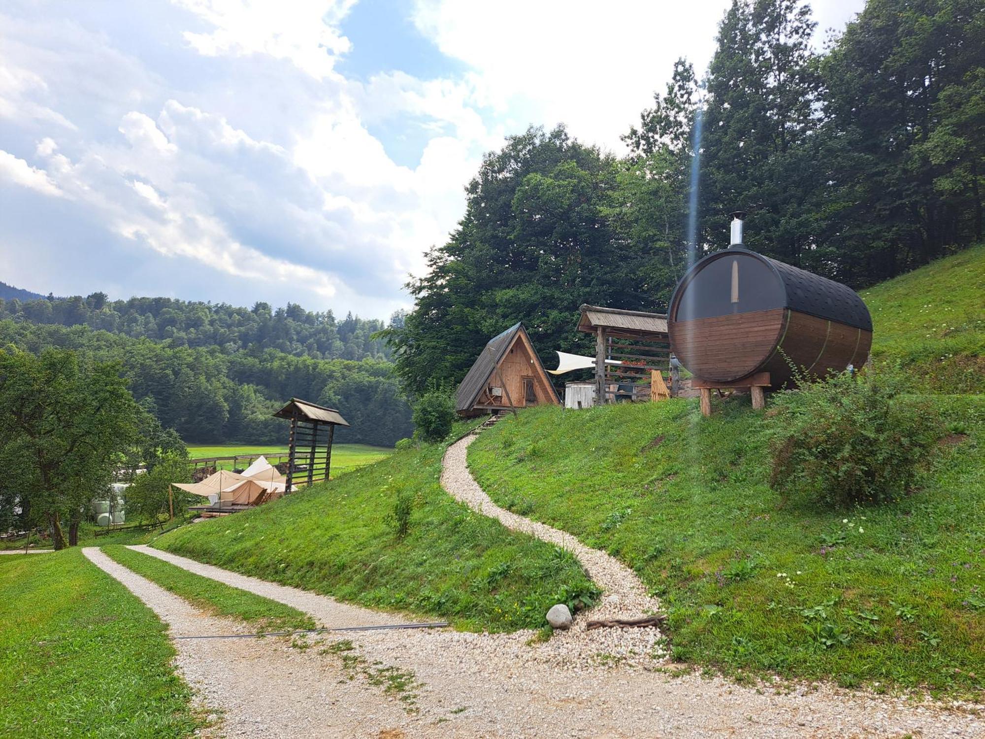 Vila Puzman Farm Glamping Radovljica Exteriér fotografie