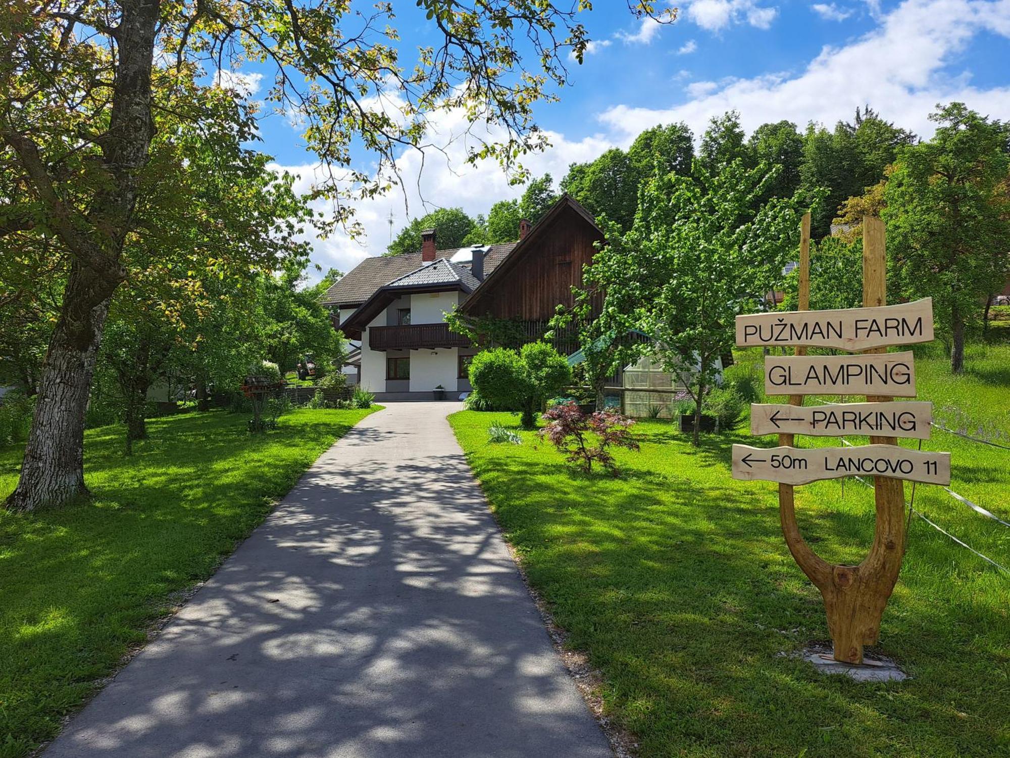 Vila Puzman Farm Glamping Radovljica Exteriér fotografie